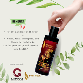 Anti Dandruff Hair-oil -Pro well